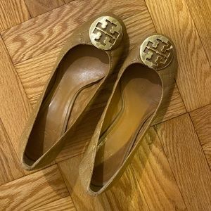 Tory Burch Camel Block Heel